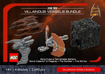 Villainous Vessels Bundle (4 Models) 1