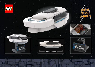 Shuttle Collection - Wave 2 — 665-piece LEGO Star Trek MOC