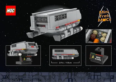 Galileo (TOS) Shuttle (MTM-SC01) 3
