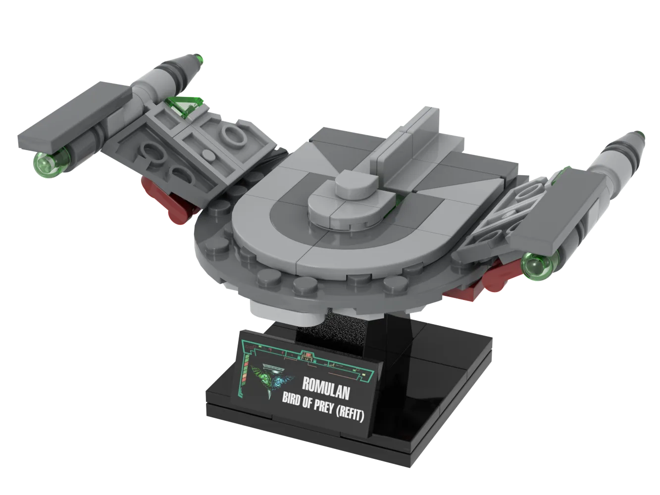 Romulan Bird of Prey, Refit (MTM-074) 1