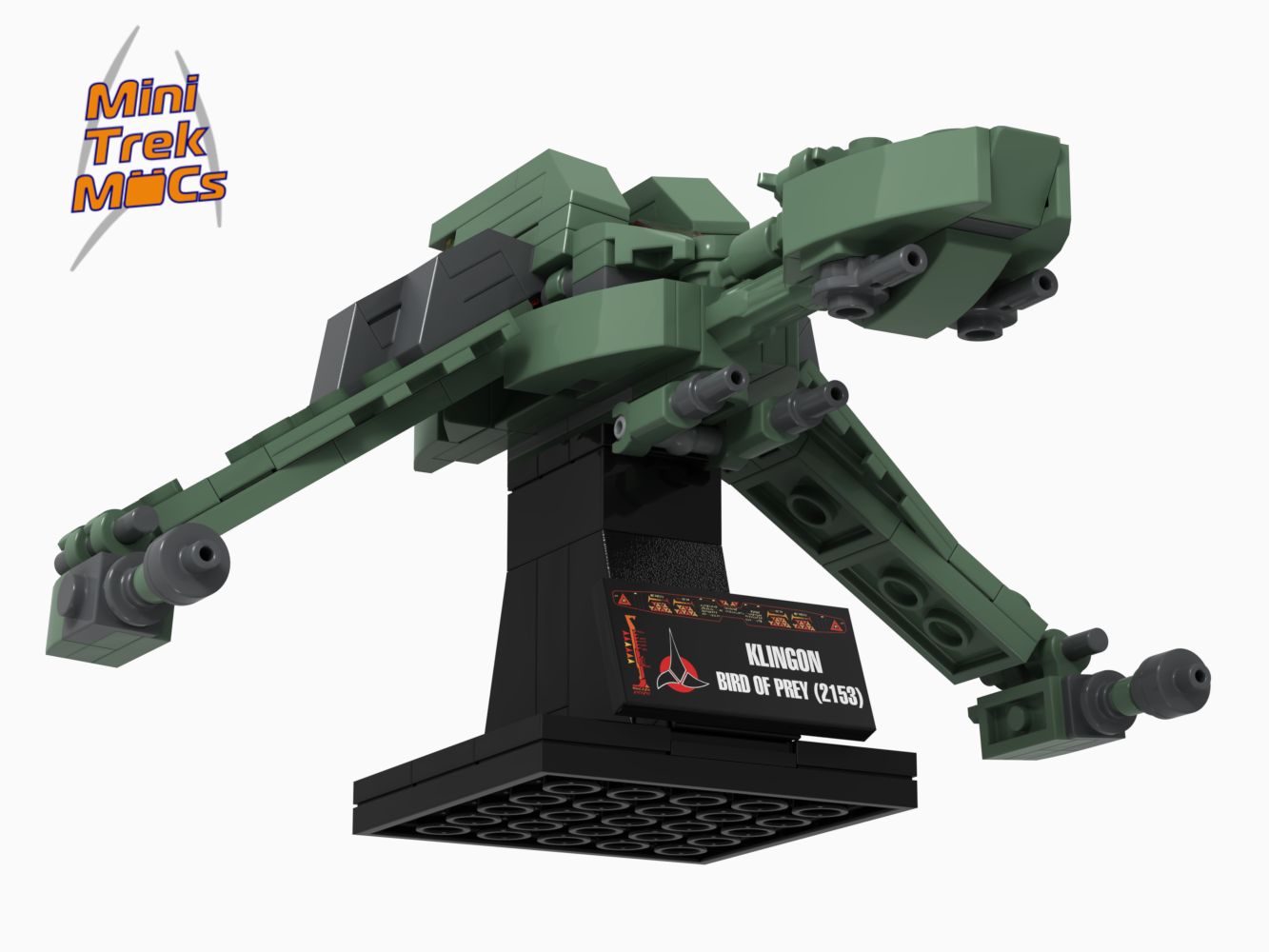 Klingon Bird of Prey, 2153 — 162-piece LEGO Star Trek MOC