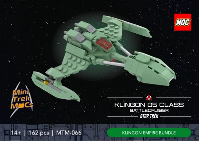Klingon D5 Battlecruiser (MTM-066) 2