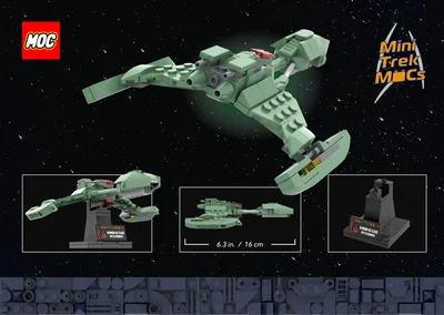 Klingon D5 Battlecruiser (MTM-066) 3
