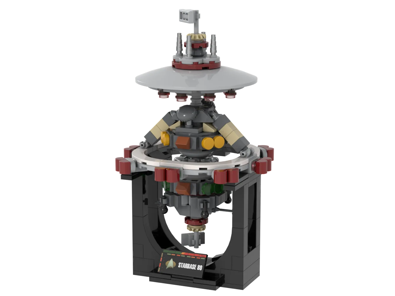 STARTOENTERTAINMENT まとめ売り Starbase 80 — 275-piece LEGO Star Trek MOC | MiniTrekMOCs
