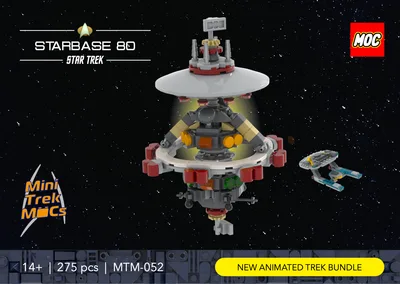 Starbase 80 — 275-piece LEGO Star Trek MOC | MiniTrekMOCs