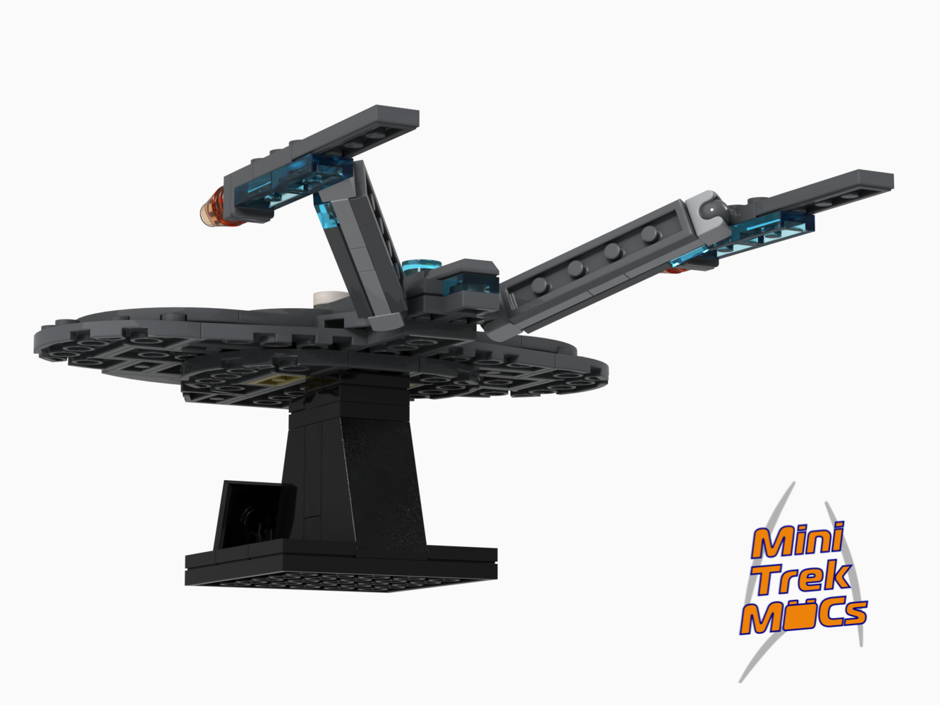 USS Enterprise-J — 127-piece LEGO Star Trek MOC | MiniTrekMOCs