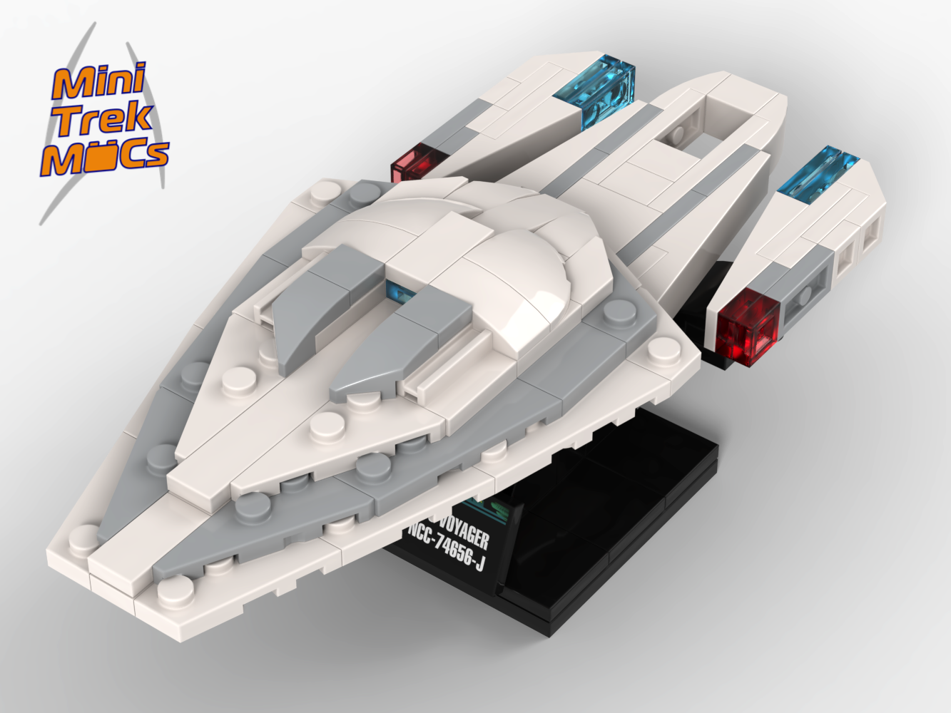 ゆうスターウォーズ USS Voyager-J — 162-piece LEGO Star Trek MOC | MiniTrekMOCs