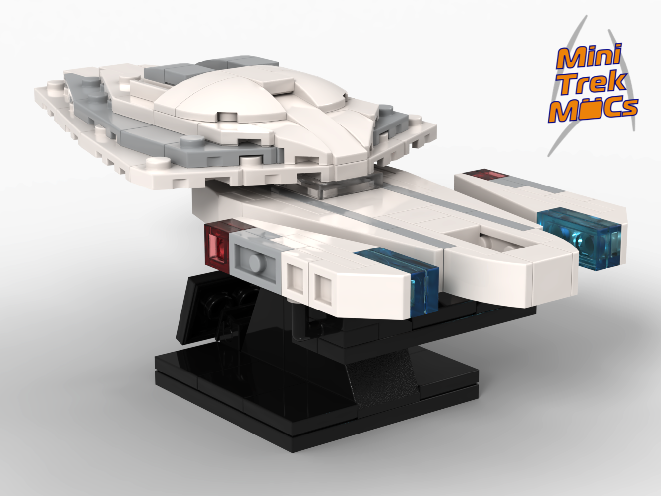 USS Voyager-J — 162-piece LEGO Star Trek MOC | MiniTrekMOCs