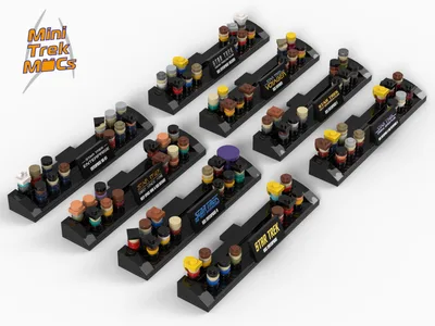Classic Trek Micro Crews (8 Models) 4