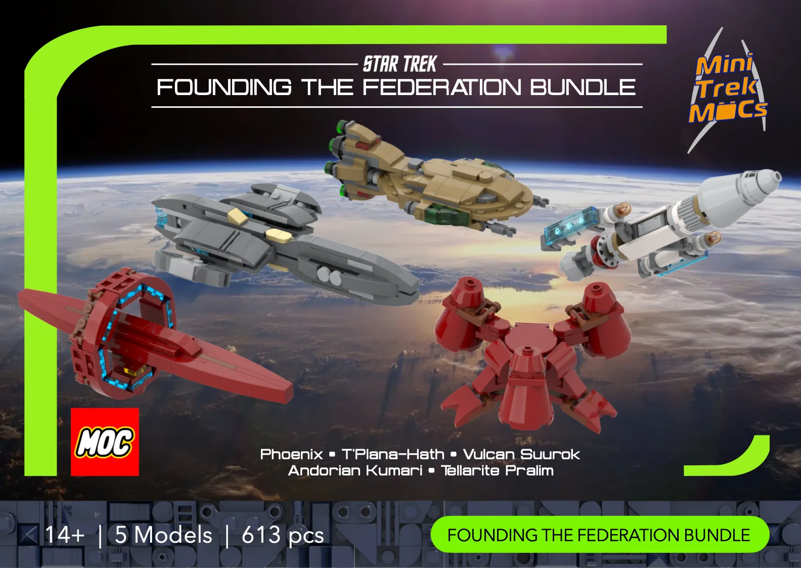 Founding the Federation Bundle (5 Models) 1