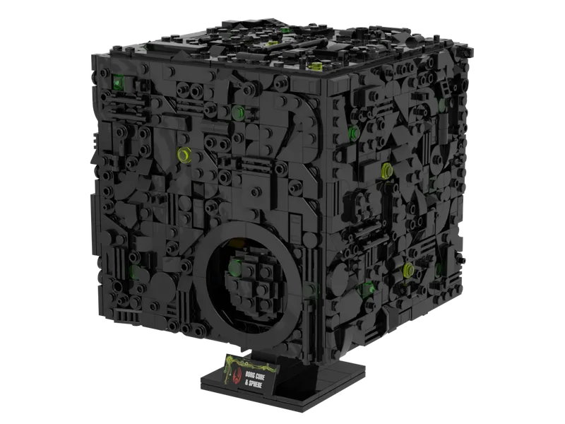 Borg Cube & Sphere (MTM-083)