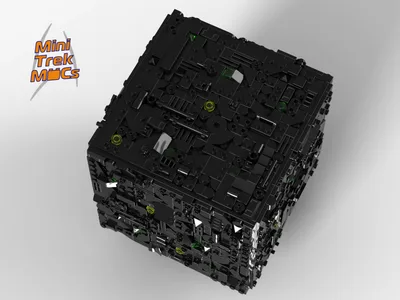 Borg Cube & Sphere (MTM-083) 5