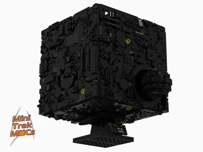 Borg Cube & Sphere (MTM-083) 9