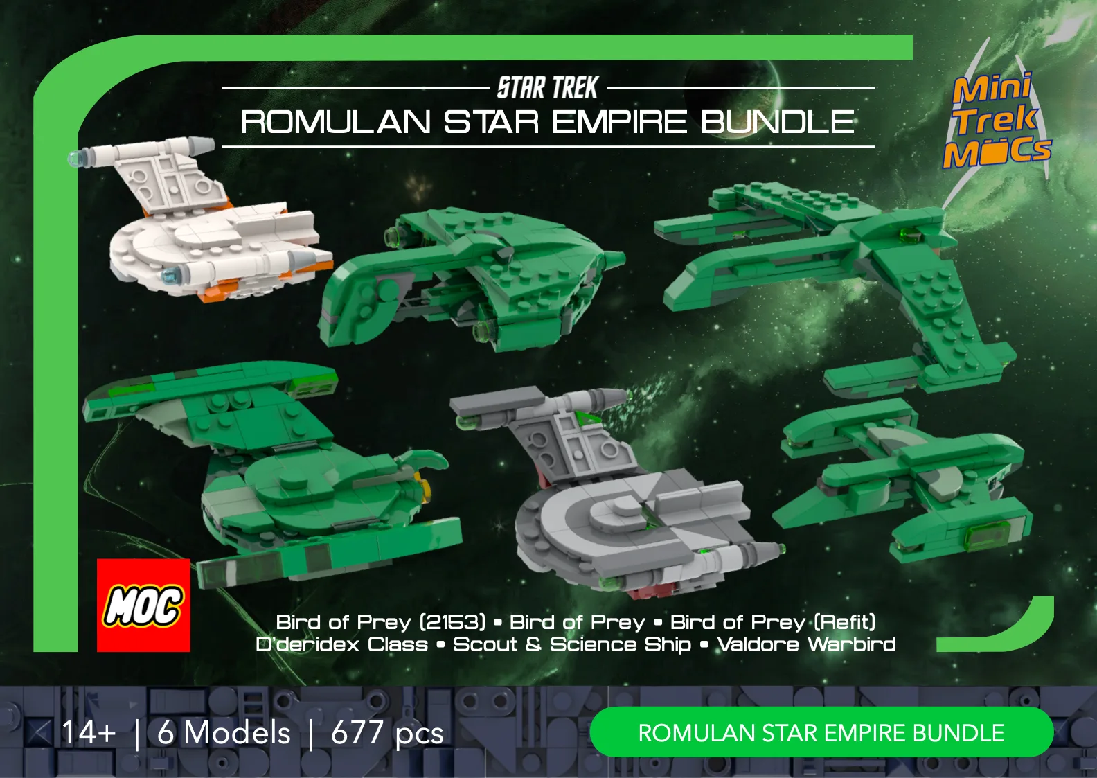 Romulan Star Empire Bundle (6 Models) 1