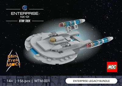 Enterprise NX-01 & Refit (MTM-001) 2