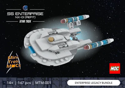Enterprise NX-01 & Refit (MTM-001) 8