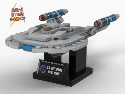 Enterprise NX-01 & Refit (MTM-001) 10