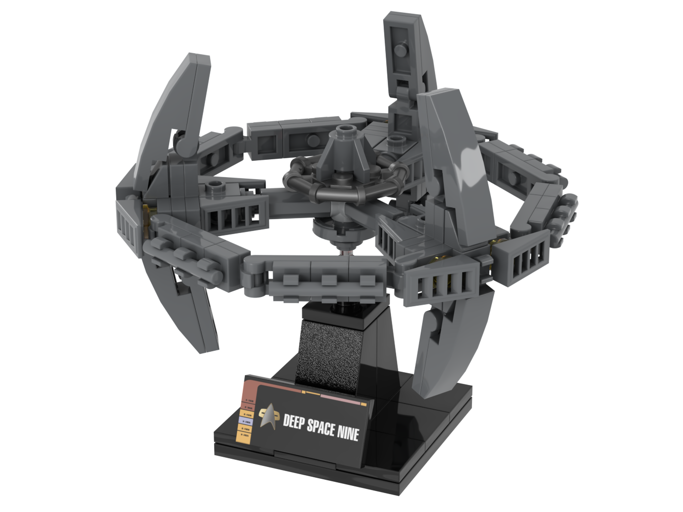 Deep Space Nine — 132-piece LEGO Star Trek MOC | MiniTrekMOCs