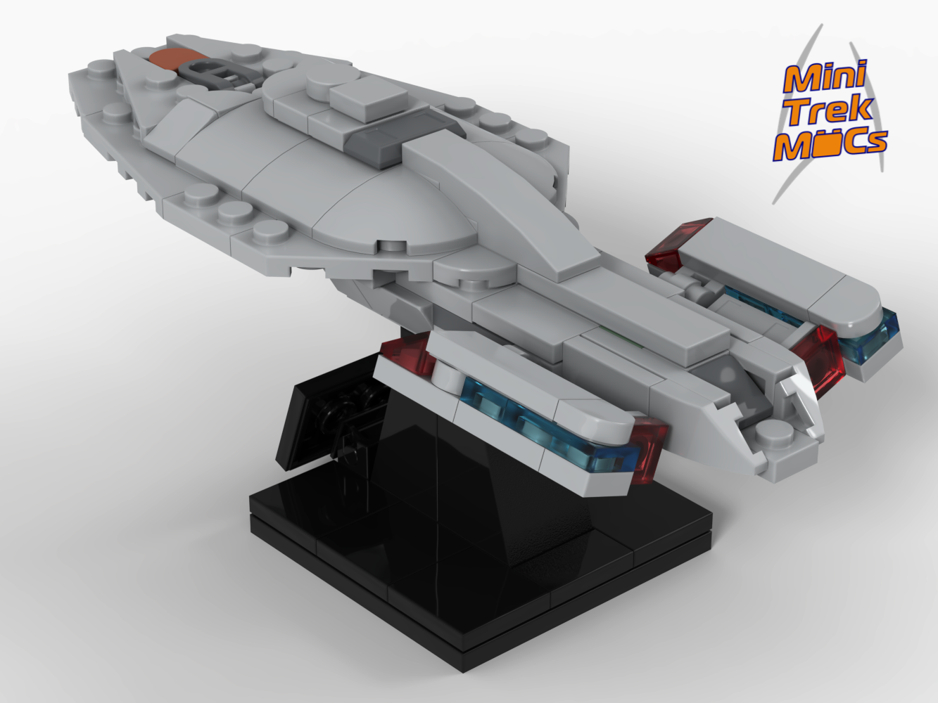 USS Voyager — 127-piece LEGO Star Trek MOC | MiniTrekMOCs