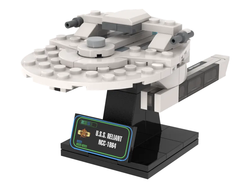 USS Reliant — 98-piece LEGO Star Trek MOC | MiniTrekMOCs