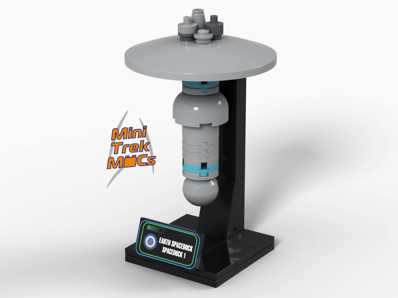 【仮想アース】SPACE LINK mini・PPL新製品 Earth Spacedock 1 — 36-piece LEGO Star Trek MOC | MiniTrekMOCs