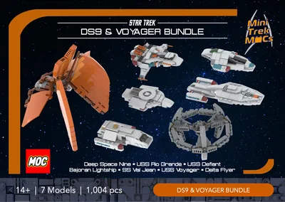 DS9 & Voyager Bundle (7 Models)