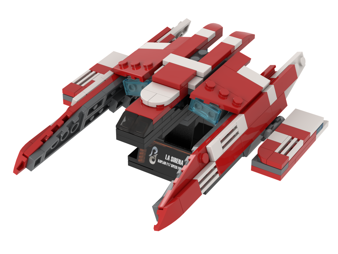 La Sirena — 210-piece LEGO Star Trek MOC | MiniTrekMOCs