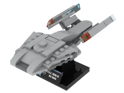 USS Zheng He — 120-piece LEGO Star Trek MOC | MiniTrekMOCs