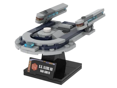 The Shrike — 400-piece LEGO Star Trek MOC | MiniTrekMOCs