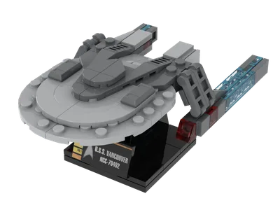Starbase 80 — 275-piece LEGO Star Trek MOC | MiniTrekMOCs