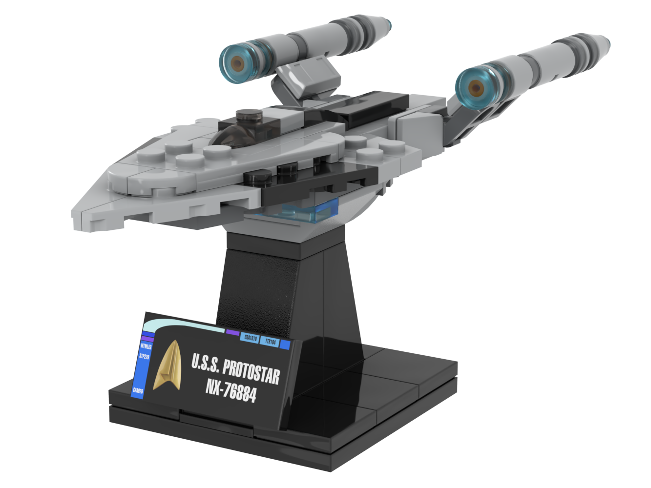 USS Dauntless — 193-piece LEGO Star Trek MOC | MiniTrekMOCs
