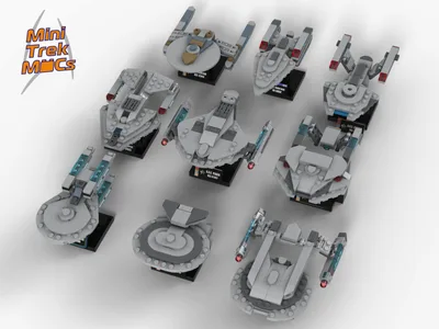 Ships of the Line Bundle (9 Models) 2