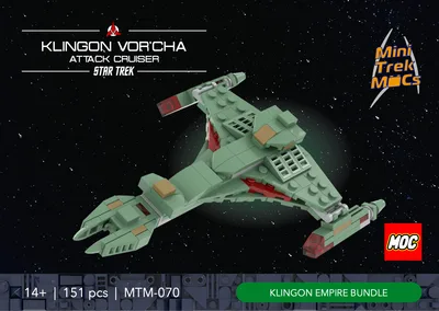 Klingon Vor'cha Attack Cruiser (MTM-070) 2