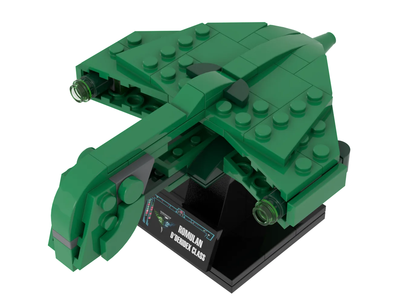Romulan D'deridex Class Warbird (MTM-075) 1