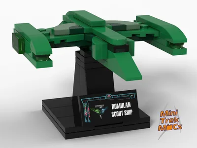 Romulan Scout & Science Ship (MTM-076) 6
