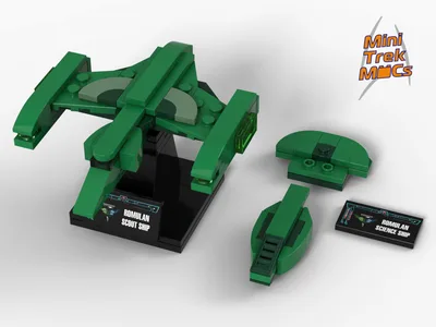 Romulan Scout & Science Ship (MTM-076) 7