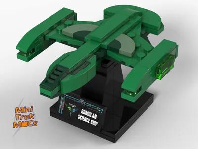 Romulan Scout & Science Ship (MTM-076) 8