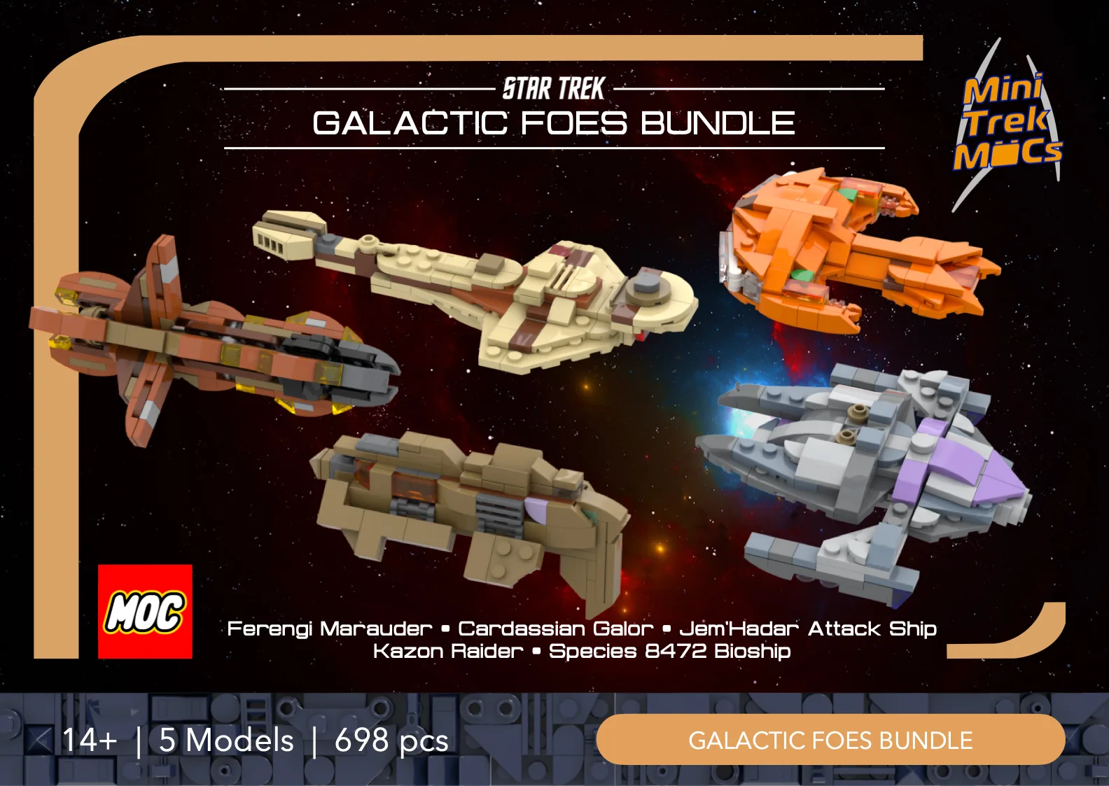 Galactic Foes Bundle (5 Models) 1