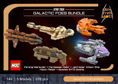 Galactic Foes Bundle (5 Models) 1