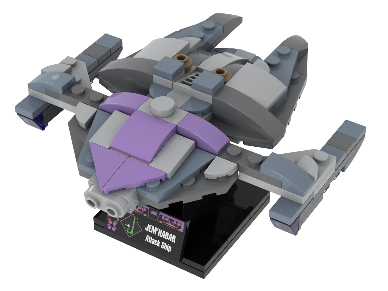 Jem'Hadar Attack Ship (MTM-080) 1