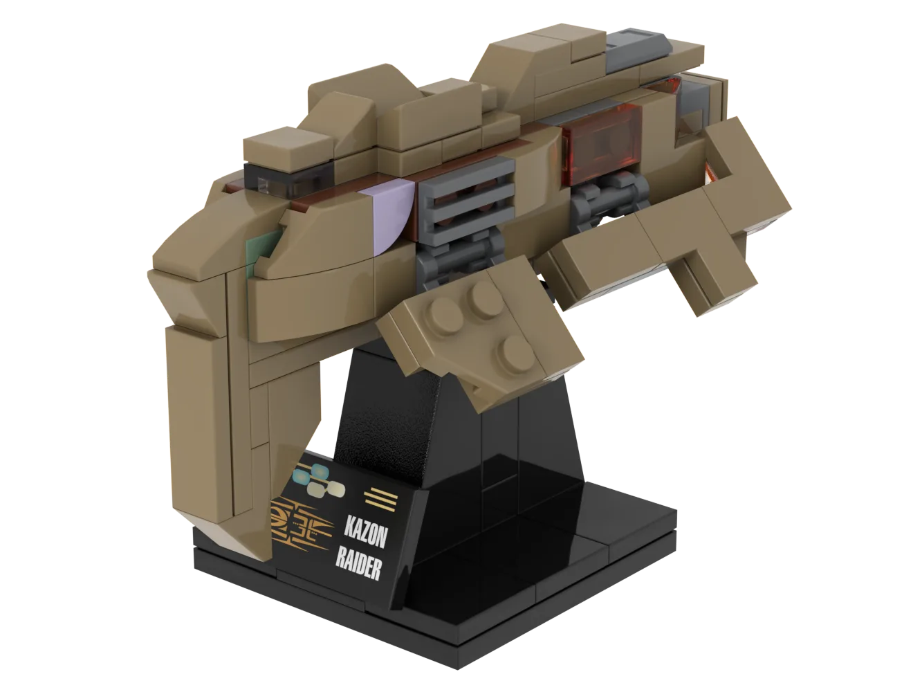 Kazon Raider — 125-piece LEGO Star Trek MOC | MiniTrekMOCs