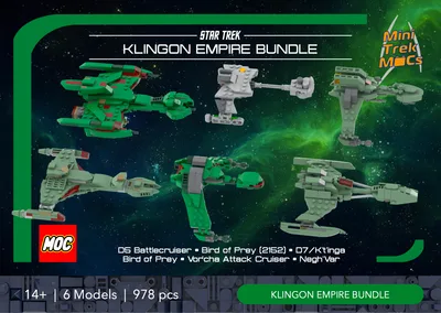 Klingon Empire Bundle (6 Models) 1