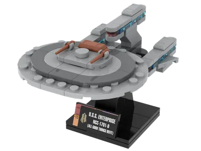 USS Enterprise-D, All Good Things Refit (MTM-092)