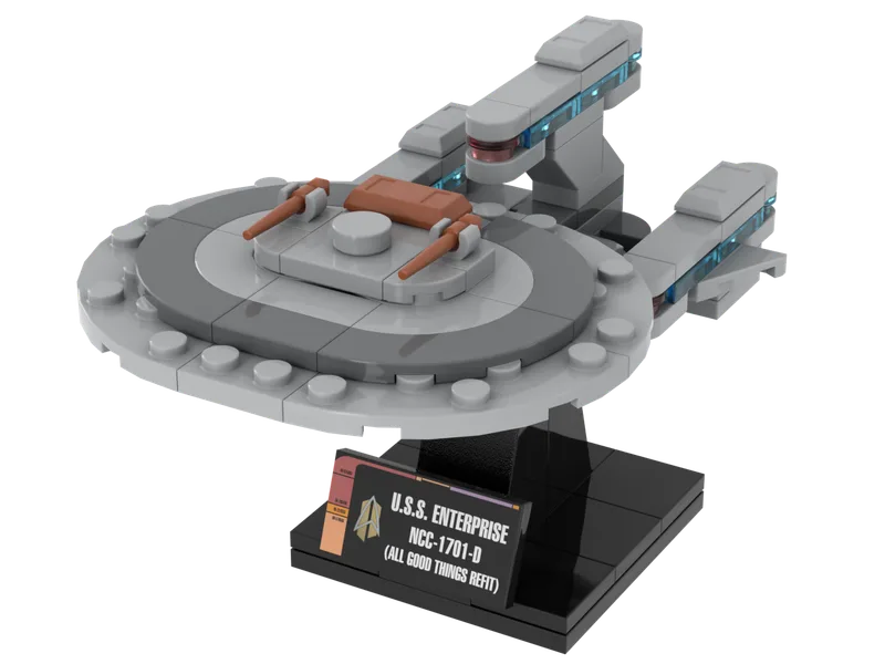 USS Enterprise-D, All Good Things Refit (MTM-092)