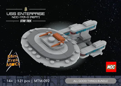 USS Enterprise-D, All Good Things Refit (MTM-092) 2
