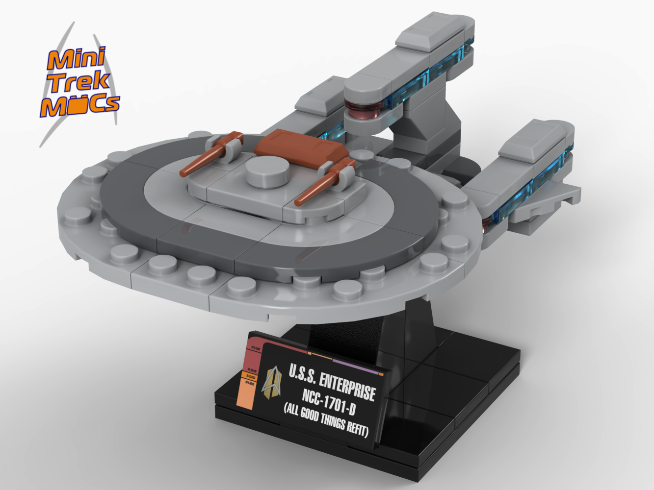 USS Enterprise-D, All Good Things Refit — 121-piece LEGO Star Trek