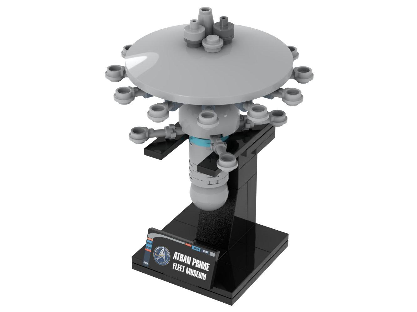 Earth Spacedock 1 — 36-piece LEGO Star Trek MOC | MiniTrekMOCs