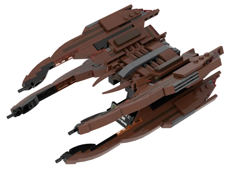 [ディアゴスティーニ]The Shrike スターシップイーグルモス The Shrike — 400-piece LEGO Star Trek MOC | MiniTrekMOCs