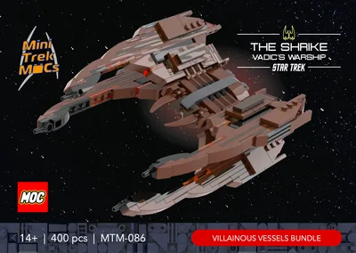 The Shrike — 400-piece LEGO Star Trek MOC | MiniTrekMOCs