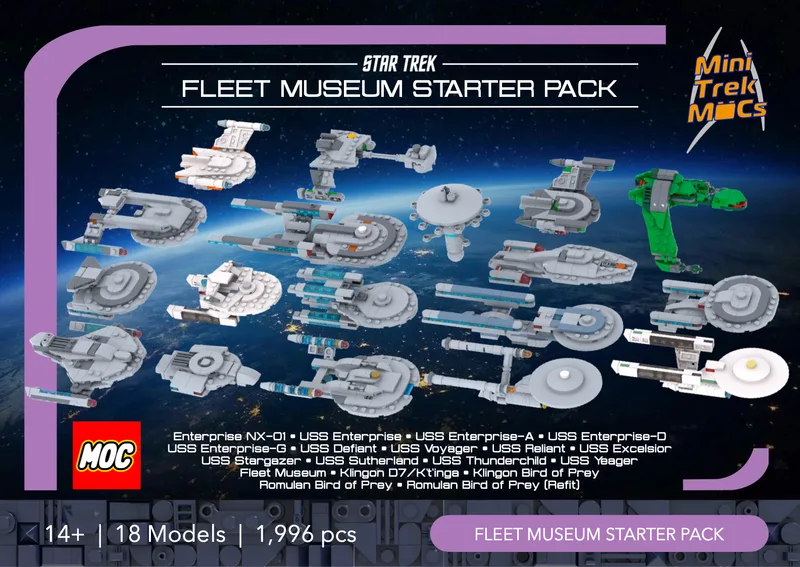 Fleet Museum Starter Pack (18 Models)